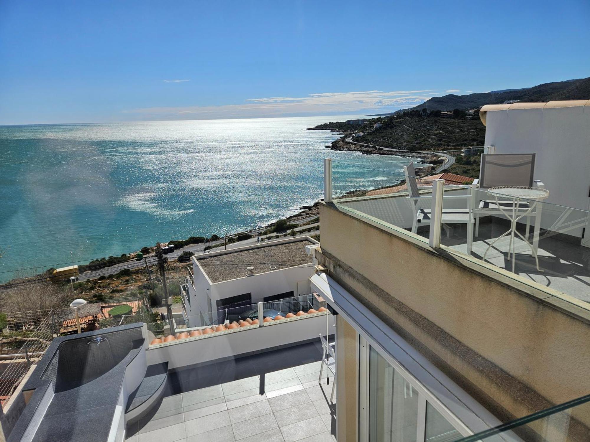 Fantastico Duplex Con Vistas Impresionantes Al Mar Apartment Peñíscola Exterior foto