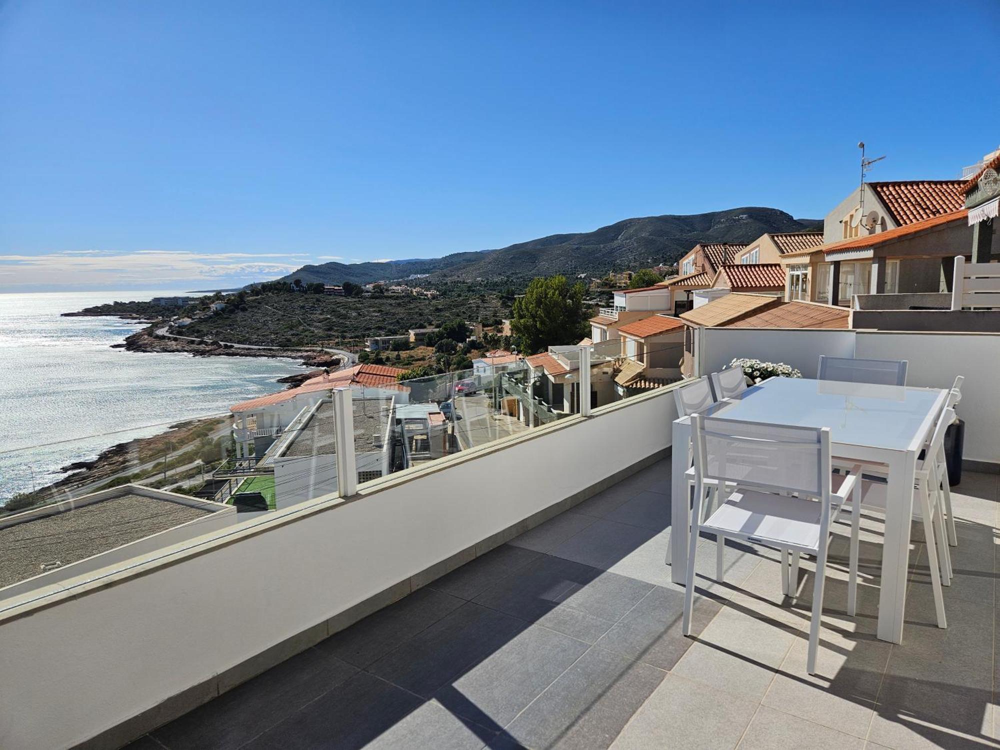 Fantastico Duplex Con Vistas Impresionantes Al Mar Apartment Peñíscola Exterior foto