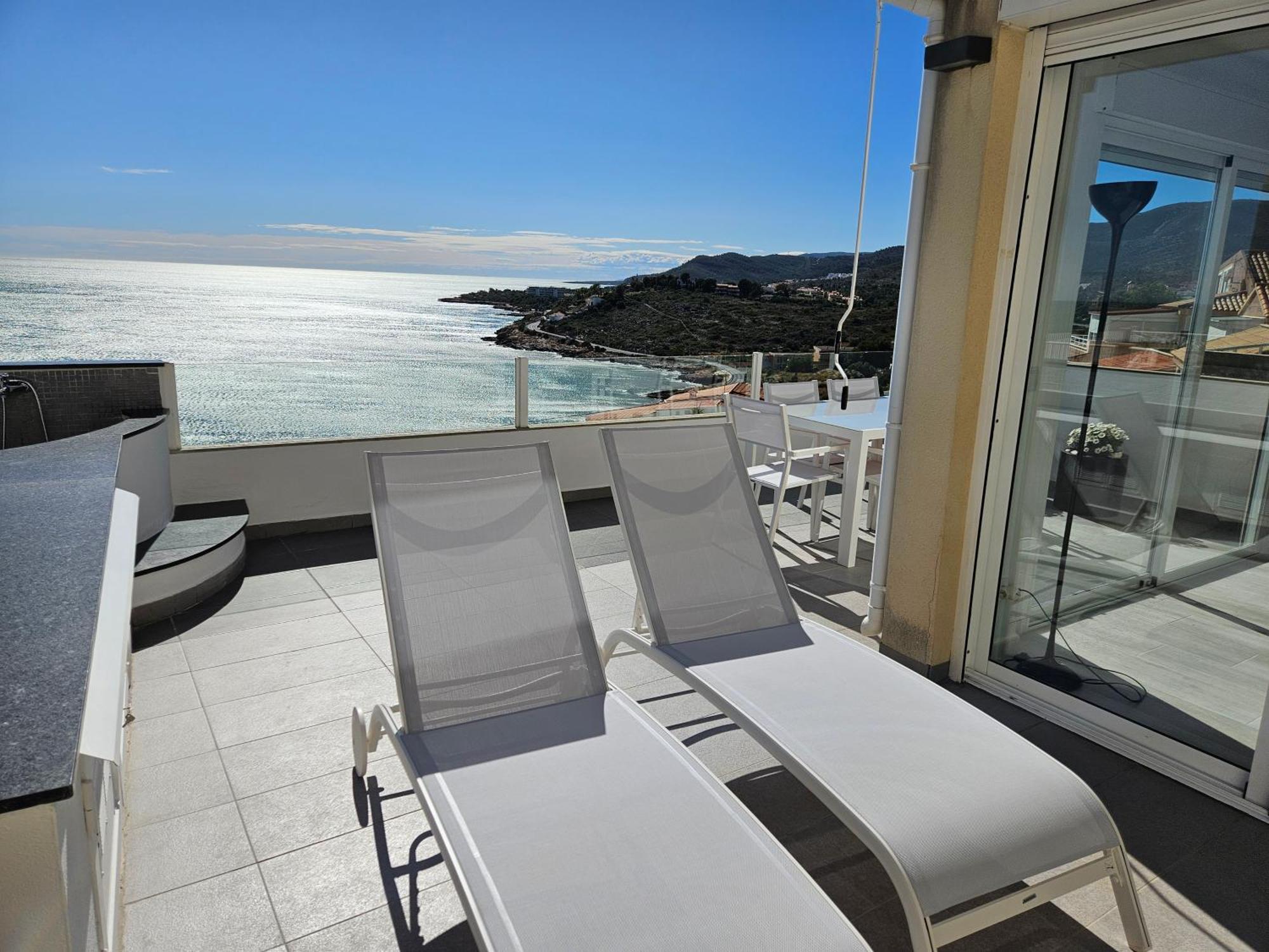 Fantastico Duplex Con Vistas Impresionantes Al Mar Apartment Peñíscola Exterior foto